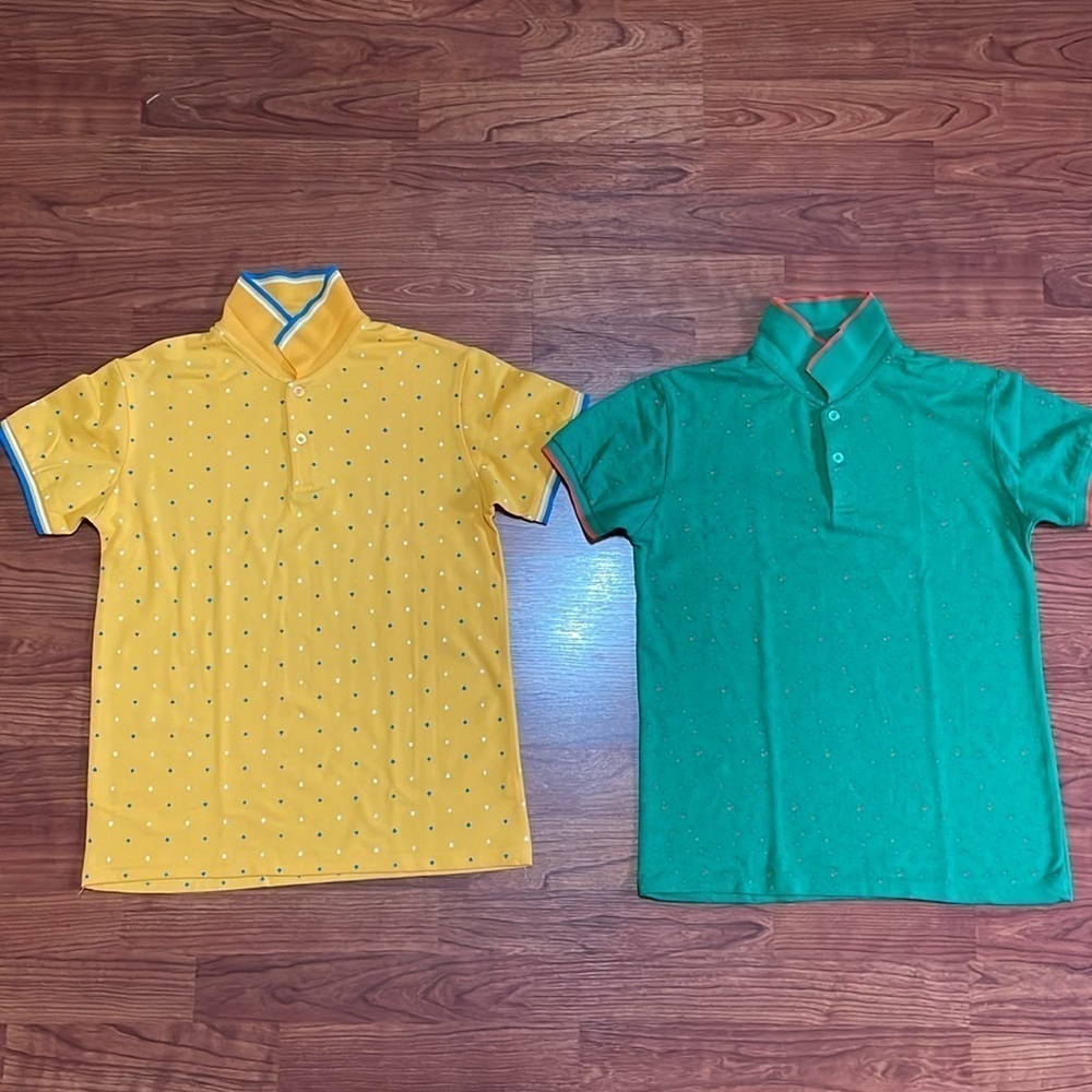 Bundle of 2 Boys Polo Shirts Size M-L